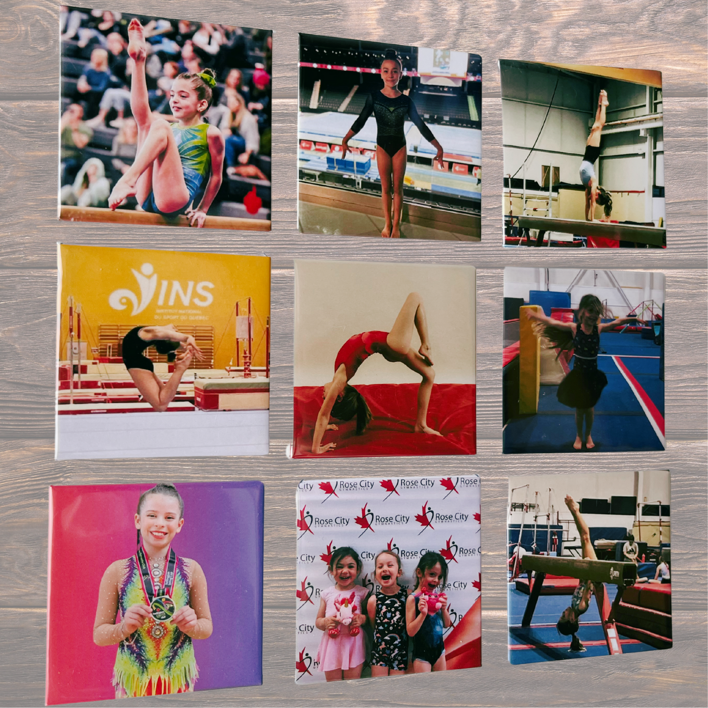 custom photo magnet for fridge, locker, office, unique gift, personalized gift, canadian made, family owned, local
