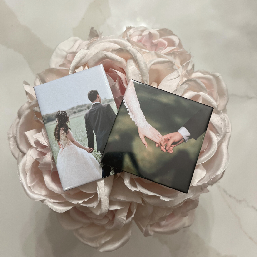 Custom Square 2.5x2.5" Photo Magnets - Personalized Gift
