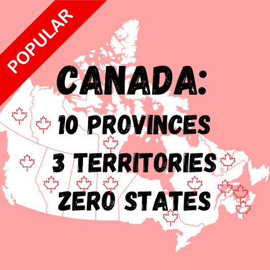 Canada - Provinces & Territories Magnet