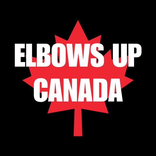 Elbows Up Canada Magnet