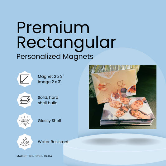 Custom Rectangular 2x3" Photo Magnets - Personalized Gift