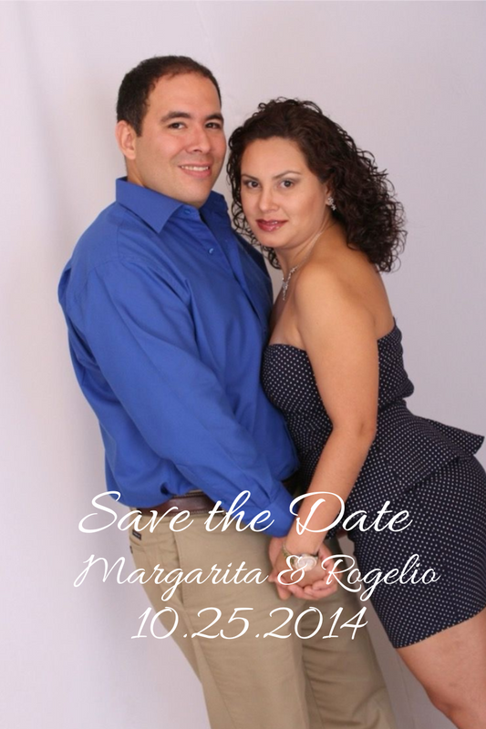 Save the Date 2x3 Magnets Name and Date Classic